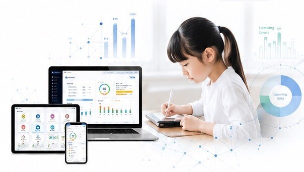 教育支援とテクノロジーを組み合わせた事業イメージ